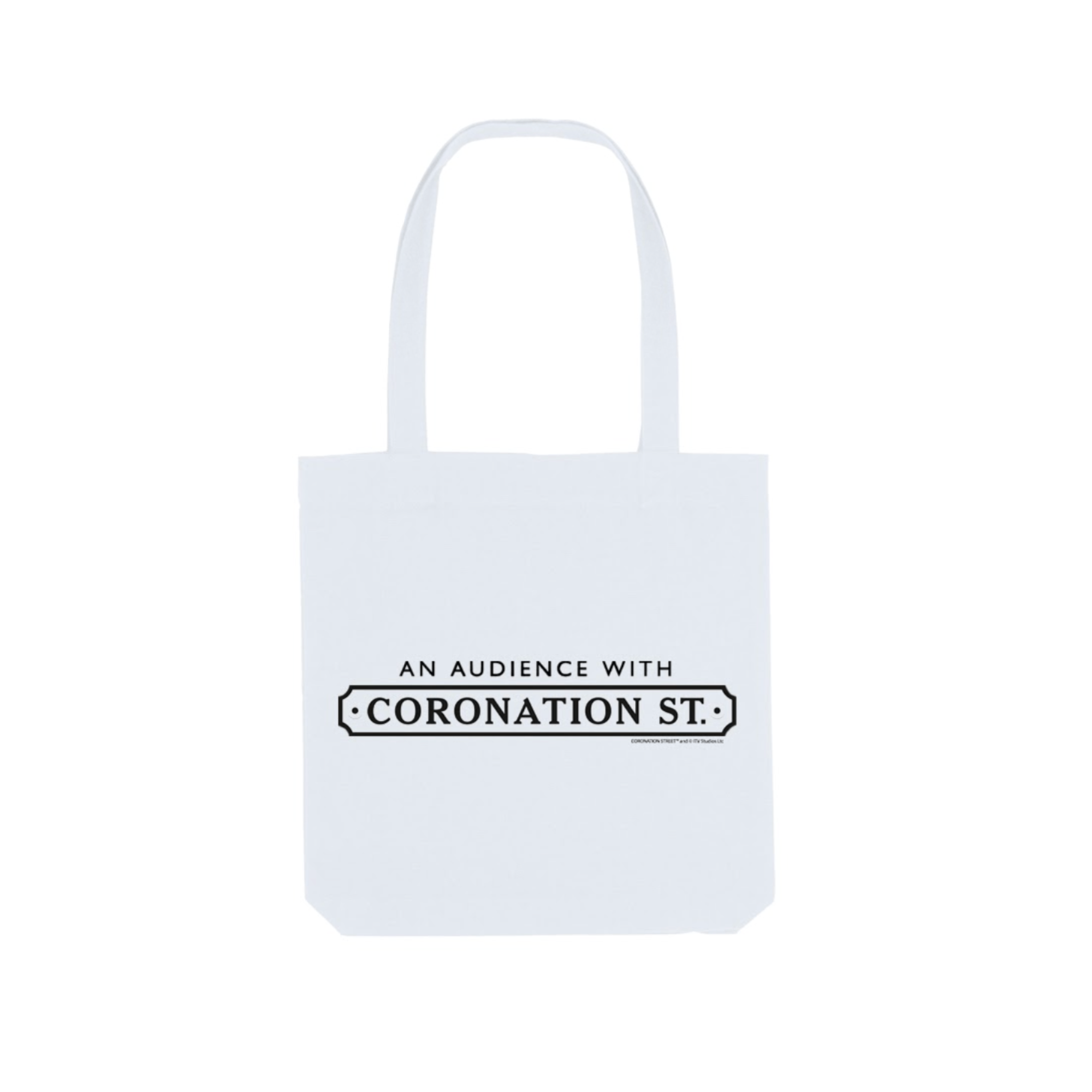 white Tote Bags Front