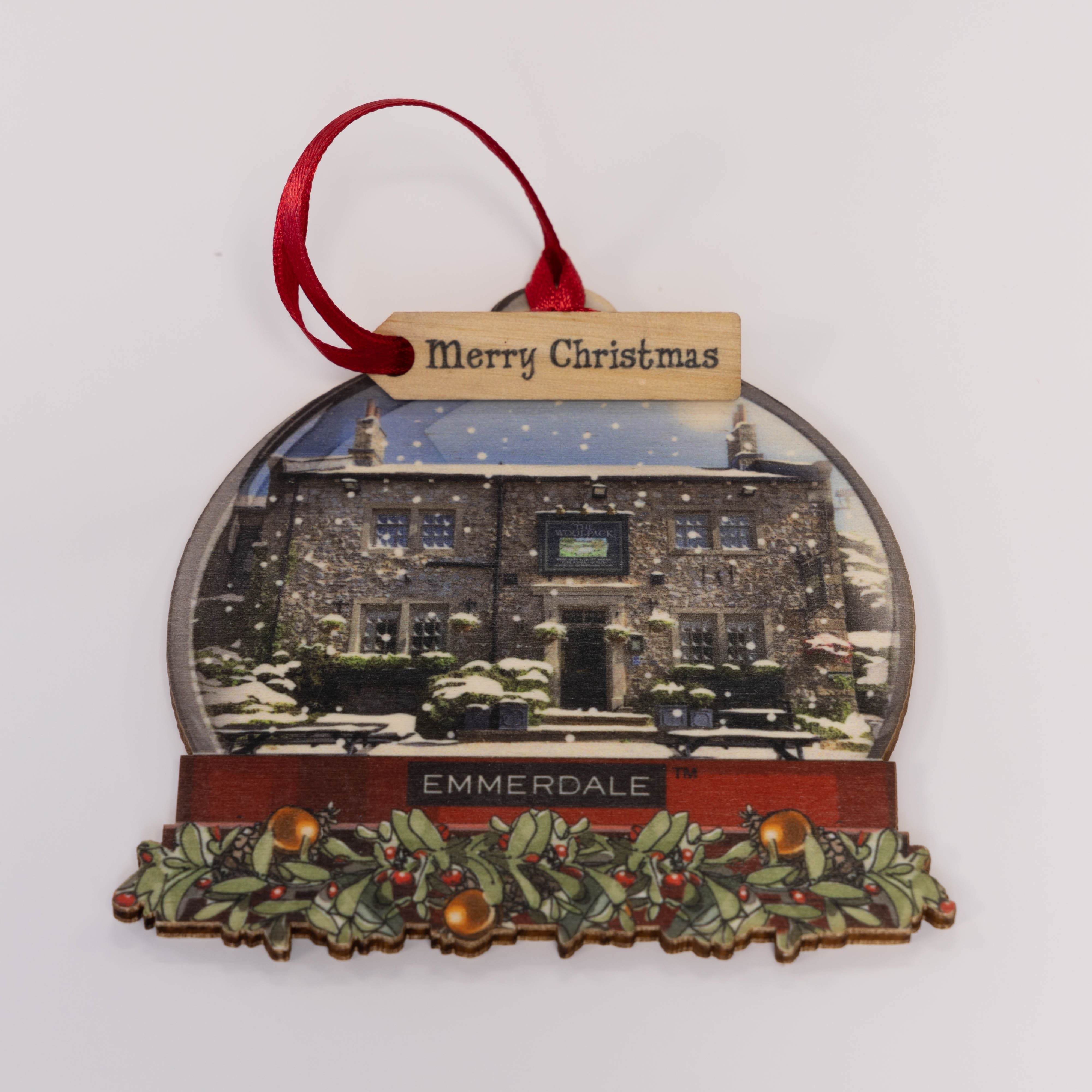 NA Christmas Ornament Front