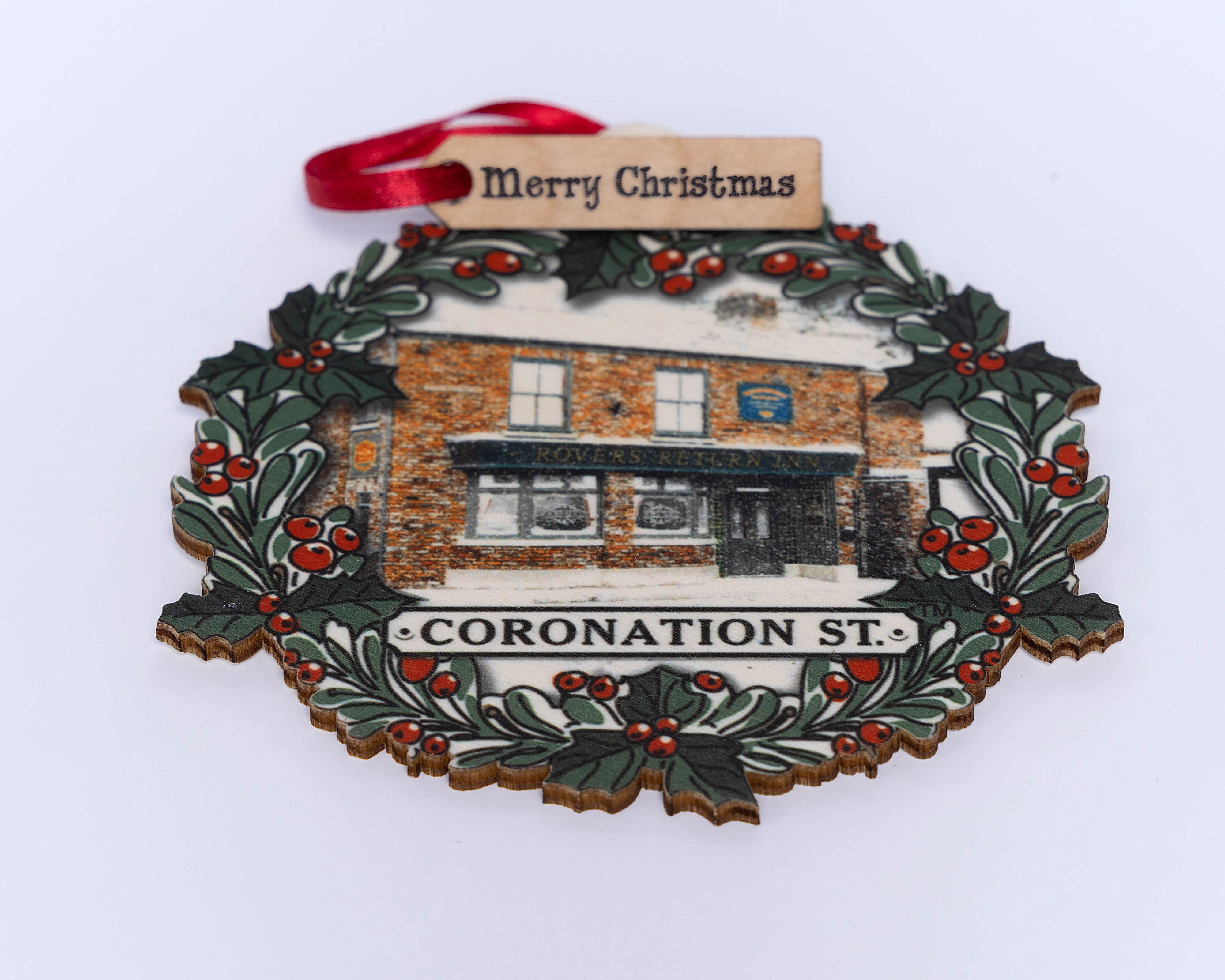 NA CS Wooden Decoration Wreath