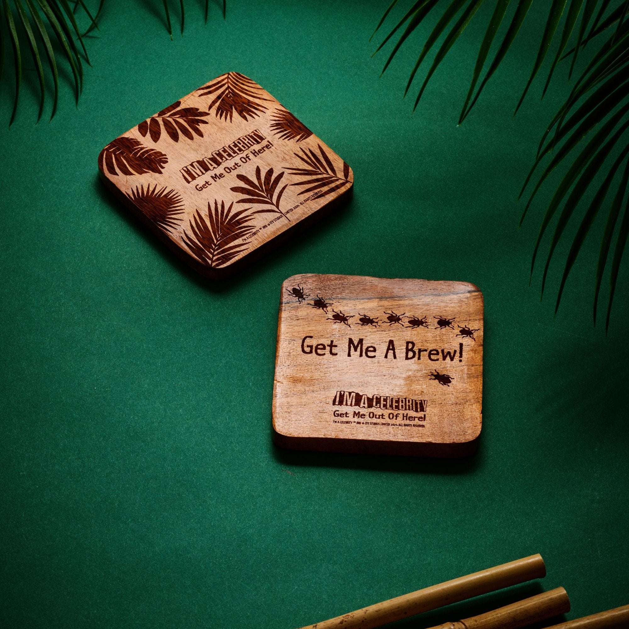 NA I'm A Celebrity Coasters