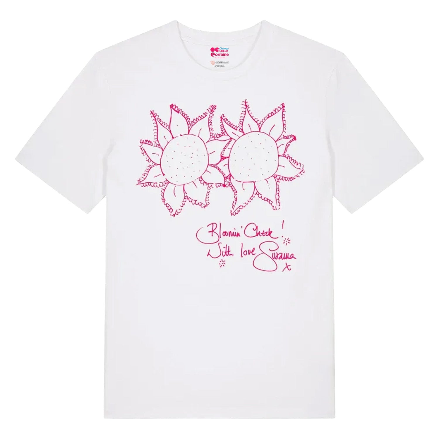 "Bloomin' Check!" T-shirt - By Susanna Reid
