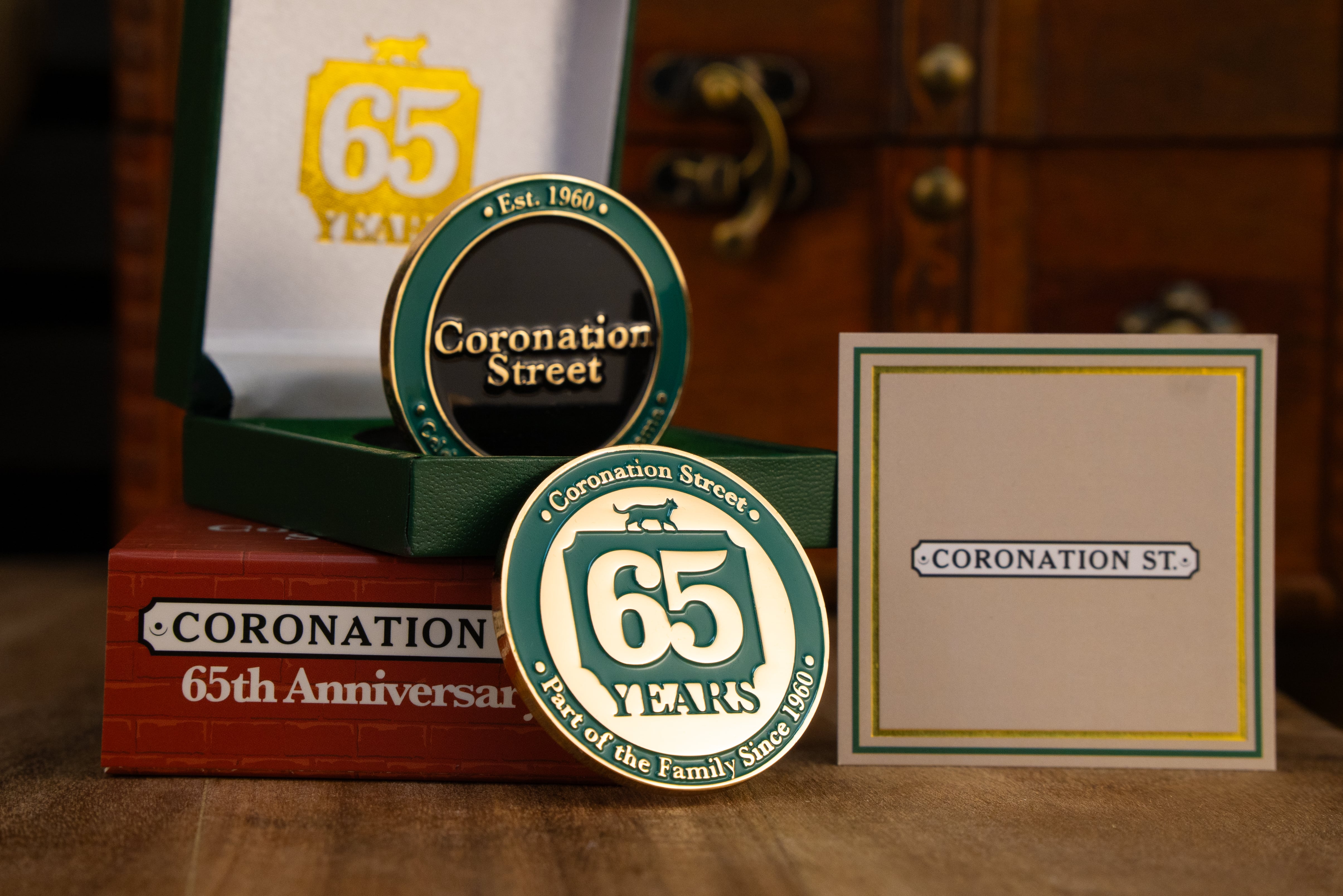 PRE ORDER: Limited-Edition Coronation Street 65th Anniversary Coin