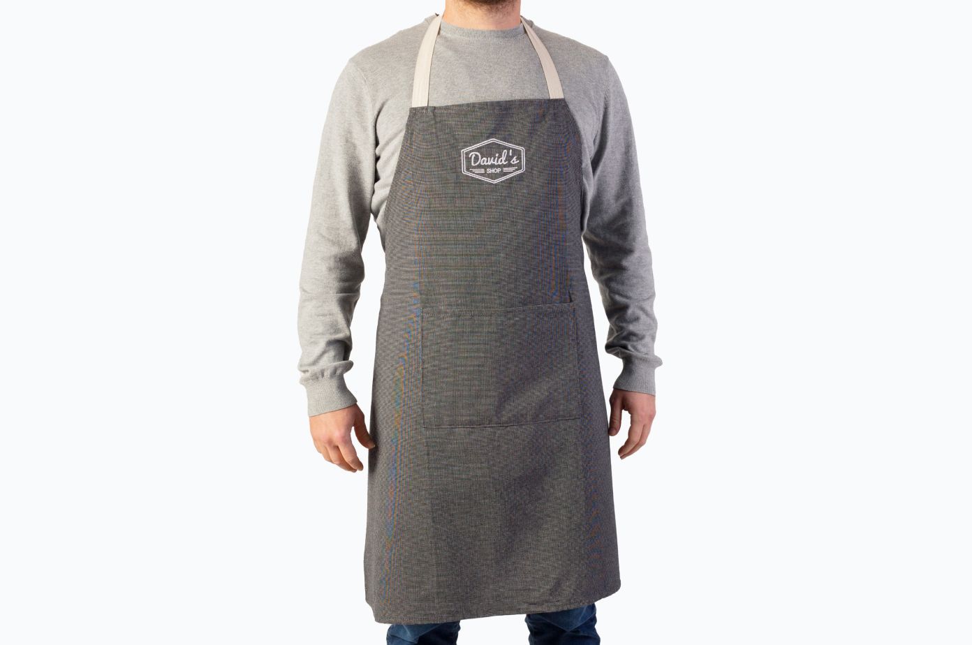 Grey Apron Front