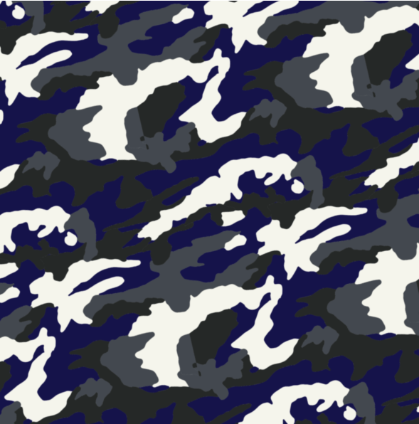 navy Scarves Front