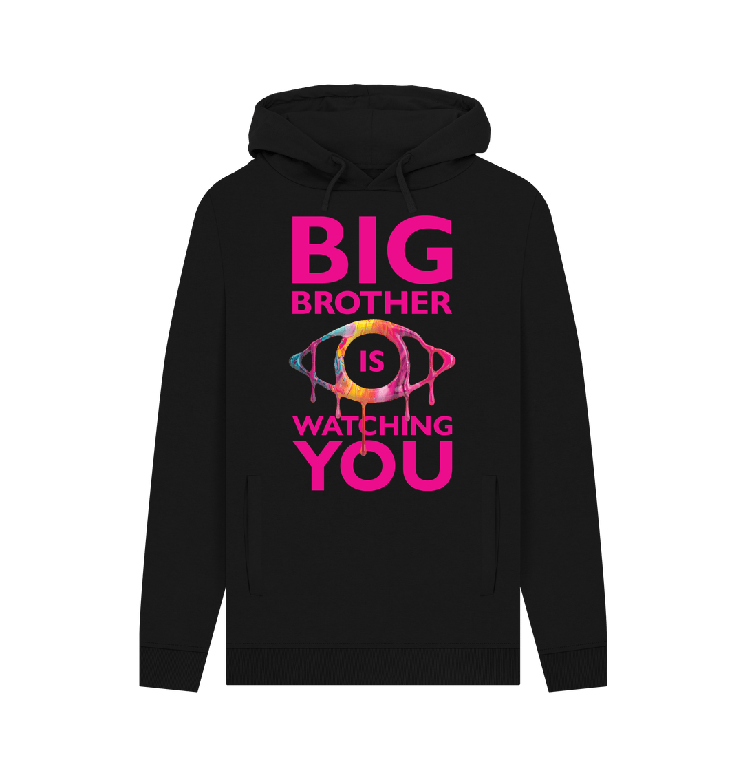 Black Big Brother is watching you Hoodie