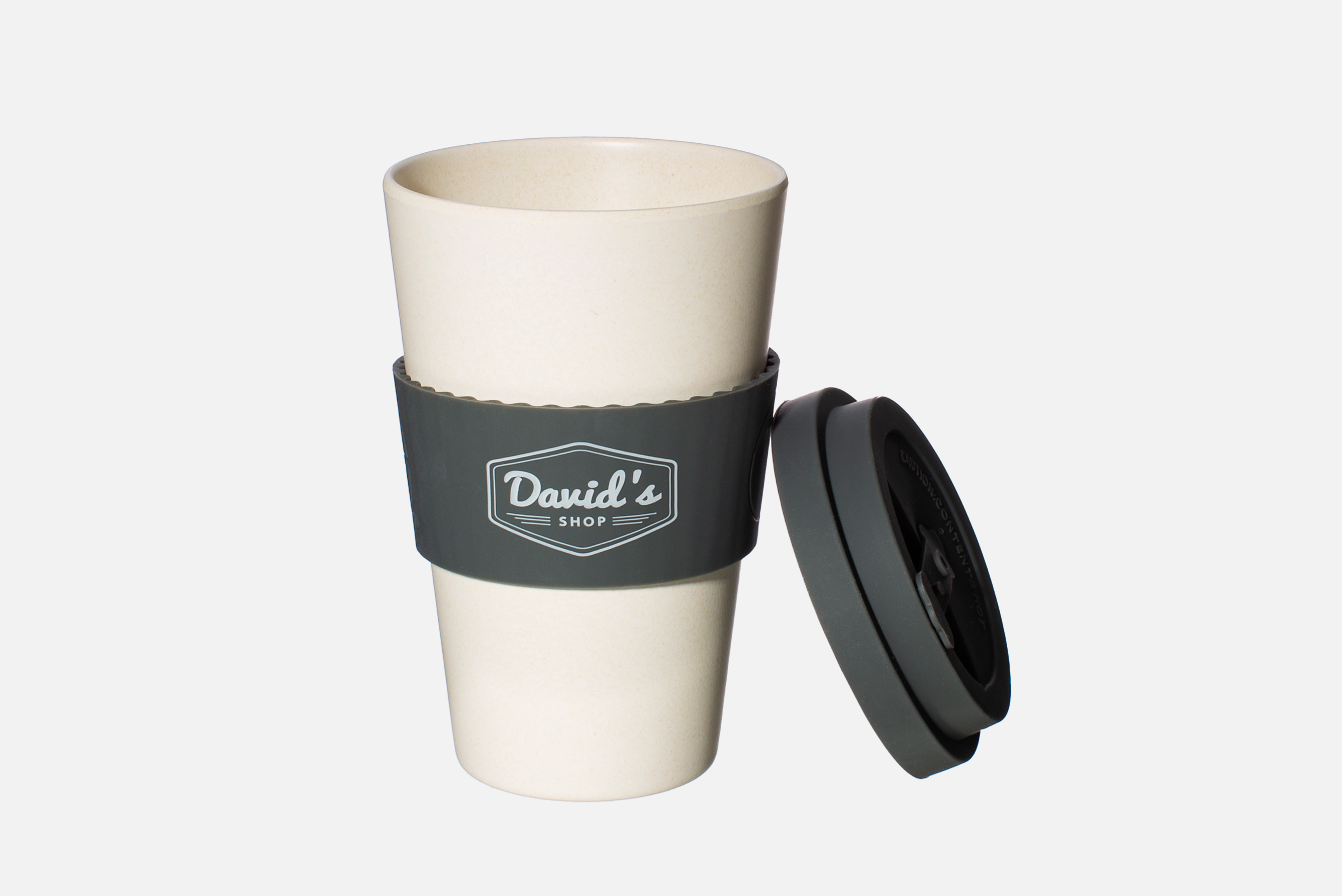 David's Shop Reusable Cup - Grey