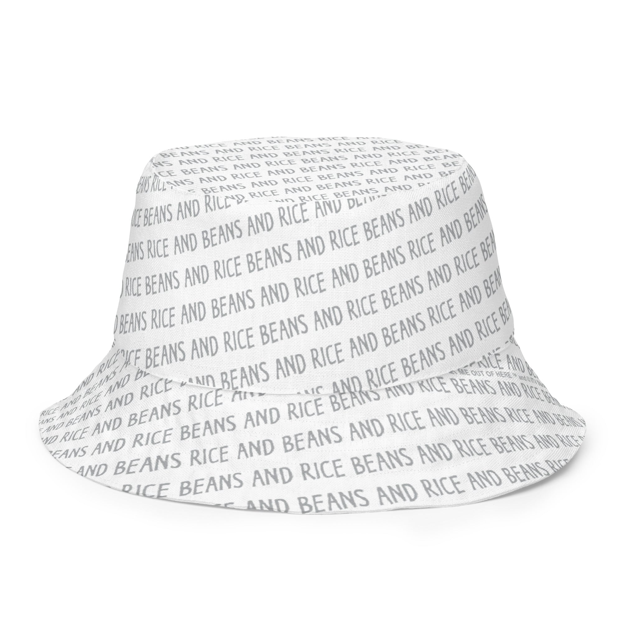 Rice Beans Reversible Bucket Hat XS