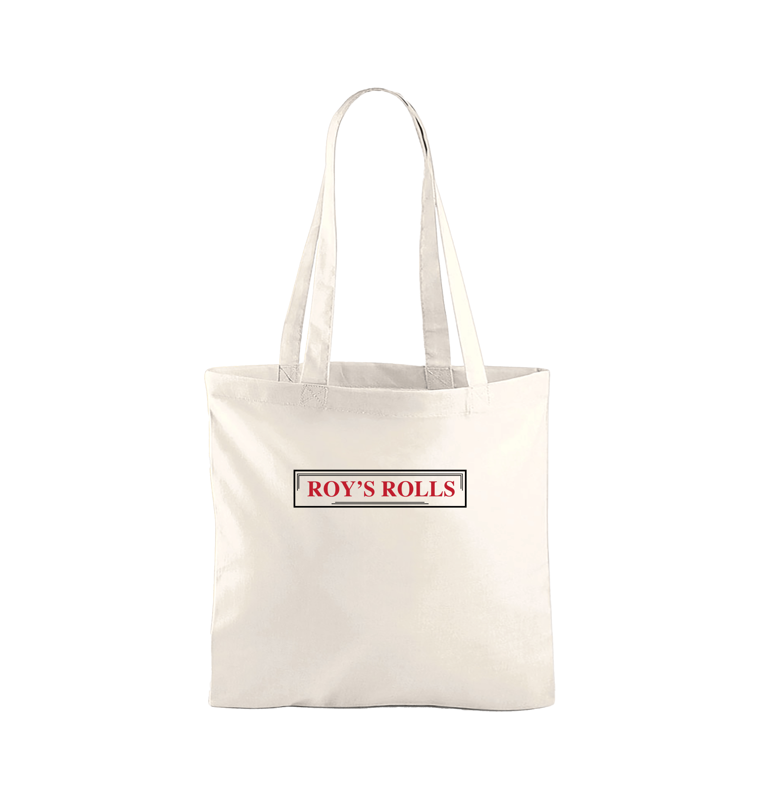 Natural Printed Bag Front