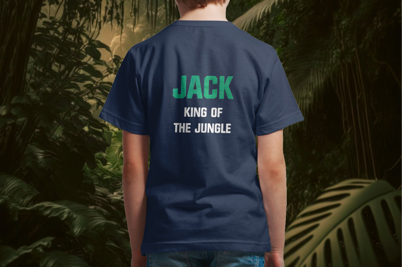 Official I'm A Celebrity... Personalised Kids King Slogan T-Shirt