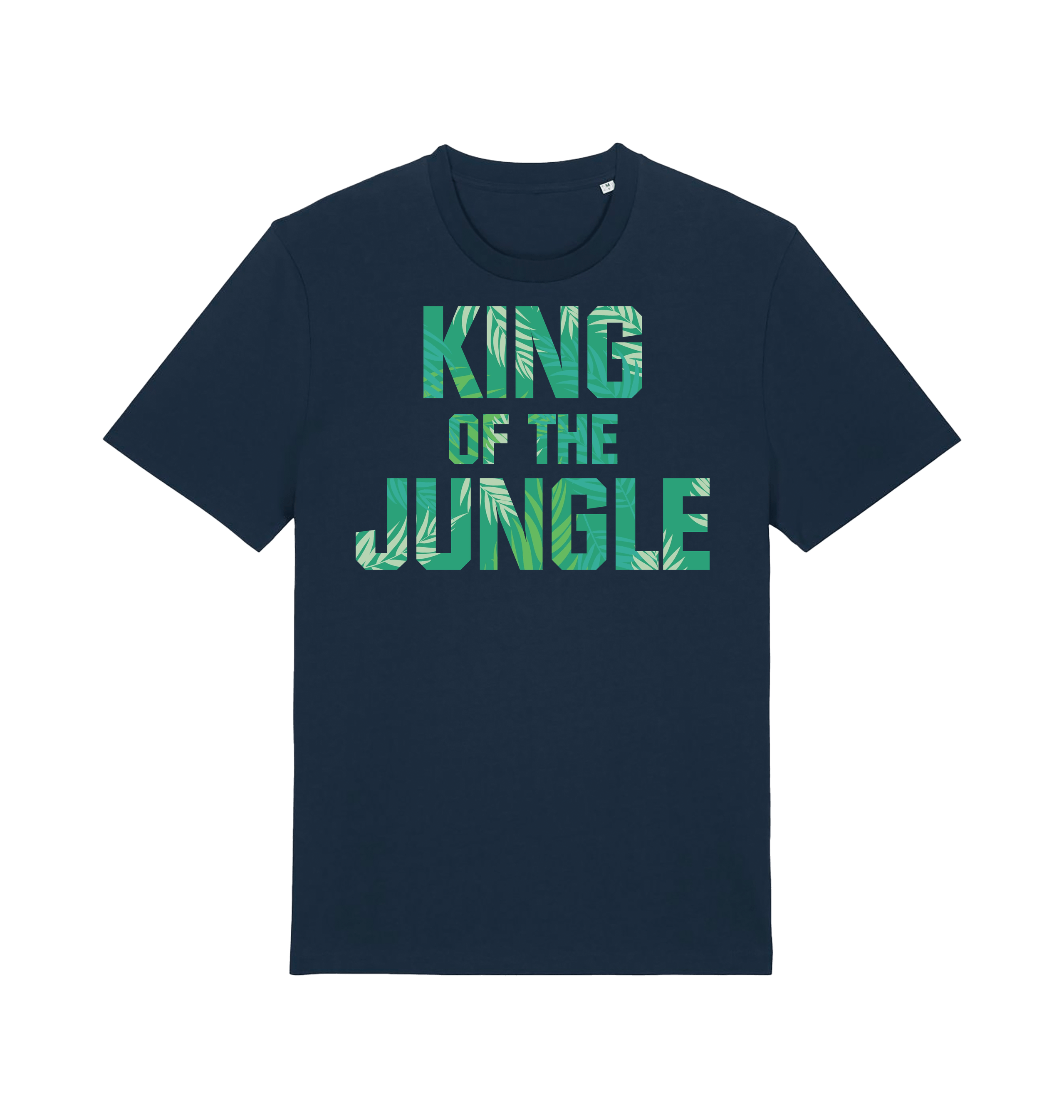 French Navy Printed T-shirt Front