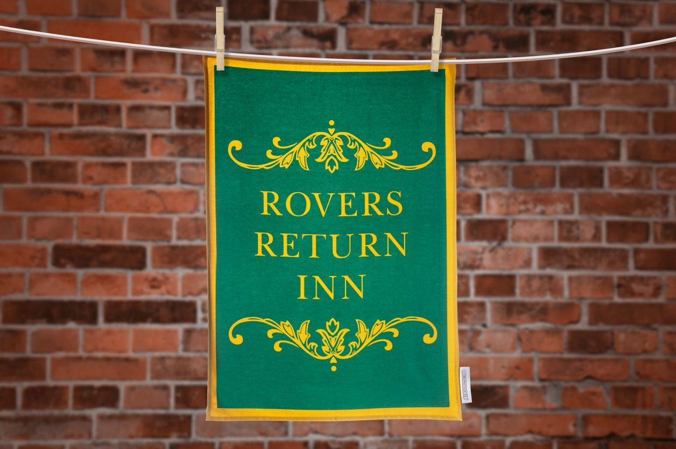 Multicoloured Rovers Return Tea Towel