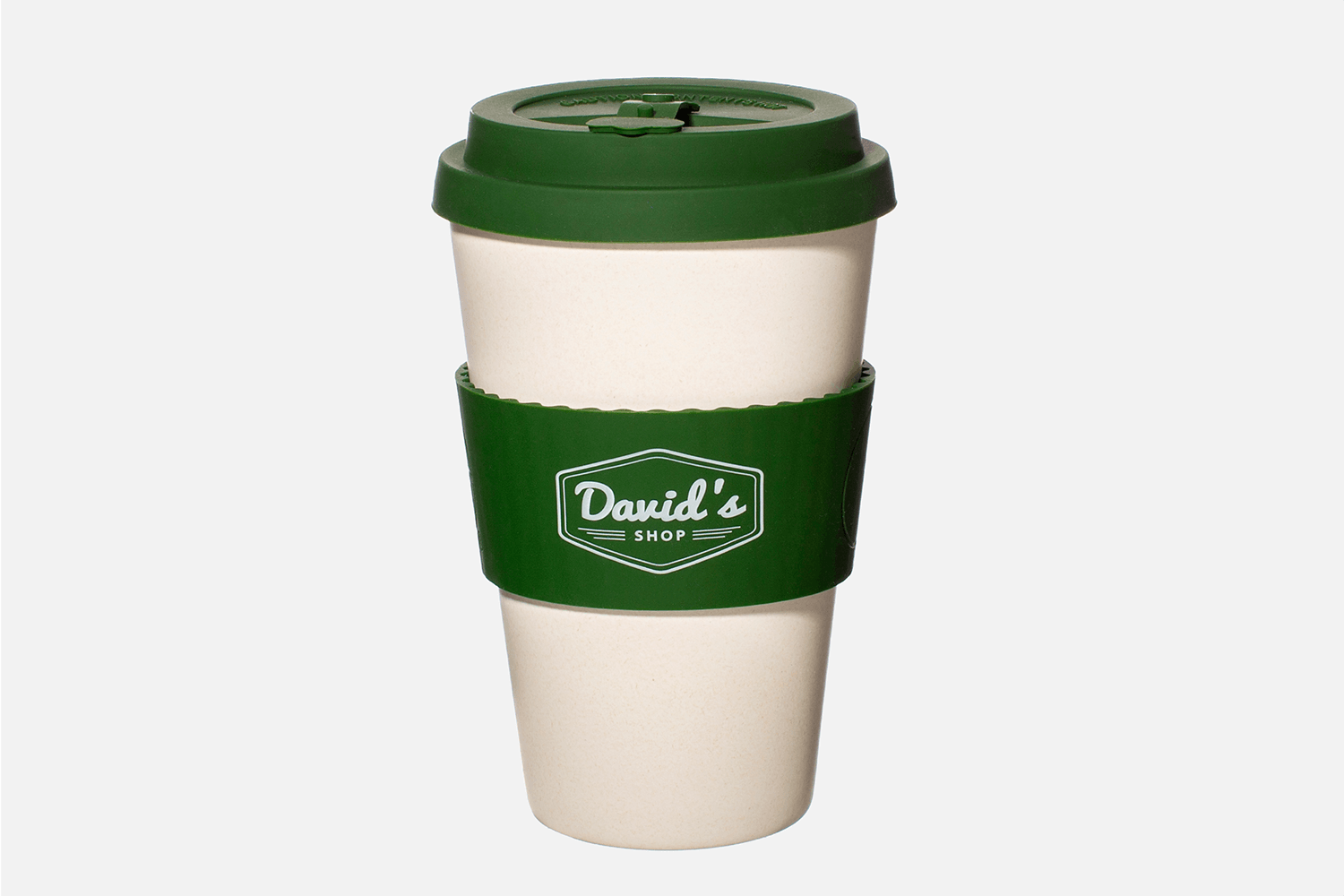 Green David's Shop Reusable Cup - Green