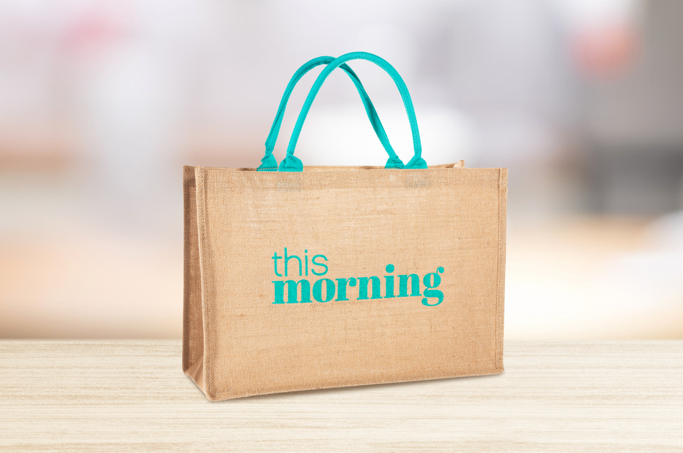 This Morning Jute Bag