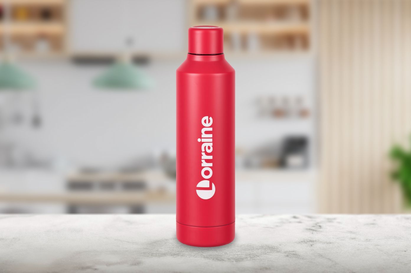 Red Bottle Front