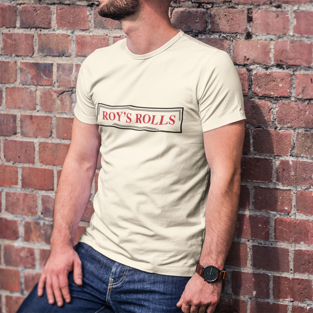 Roy's Rolls T-shirt - Natural