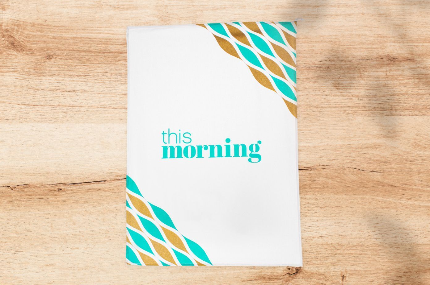 Multicoloured This Morning Tea Towel