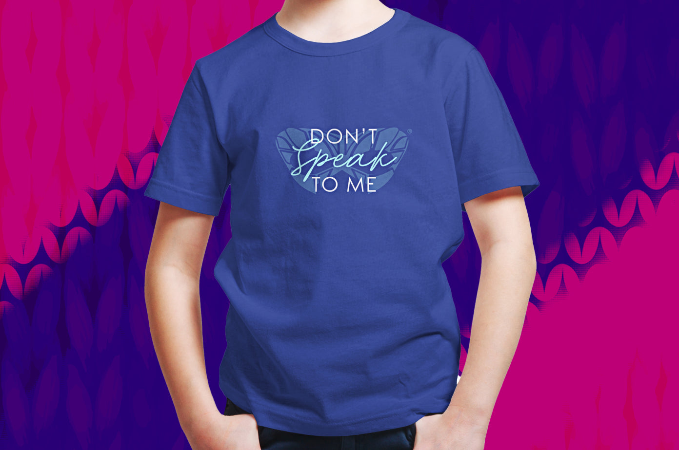 Don't Speak To Me Kids T-Shirt - Personalised