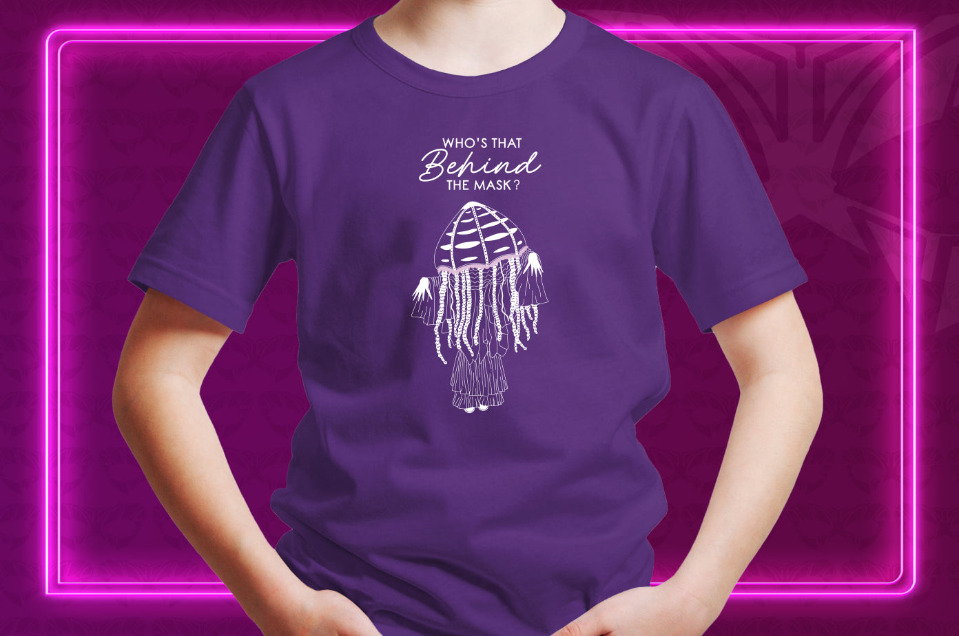 Jellyfish Who's That Kids T-Shirt - Personalised