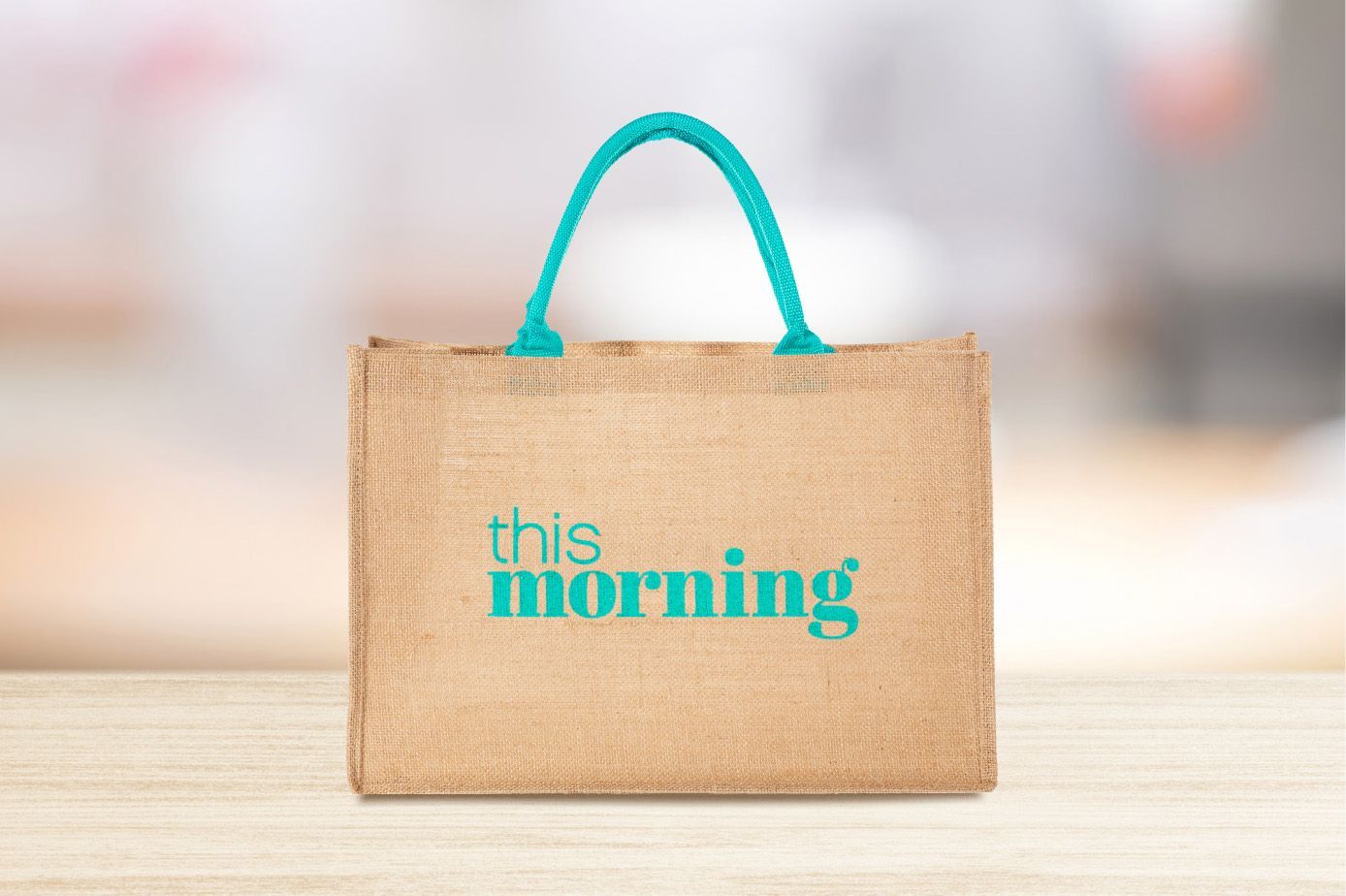 This Morning Jute Bag