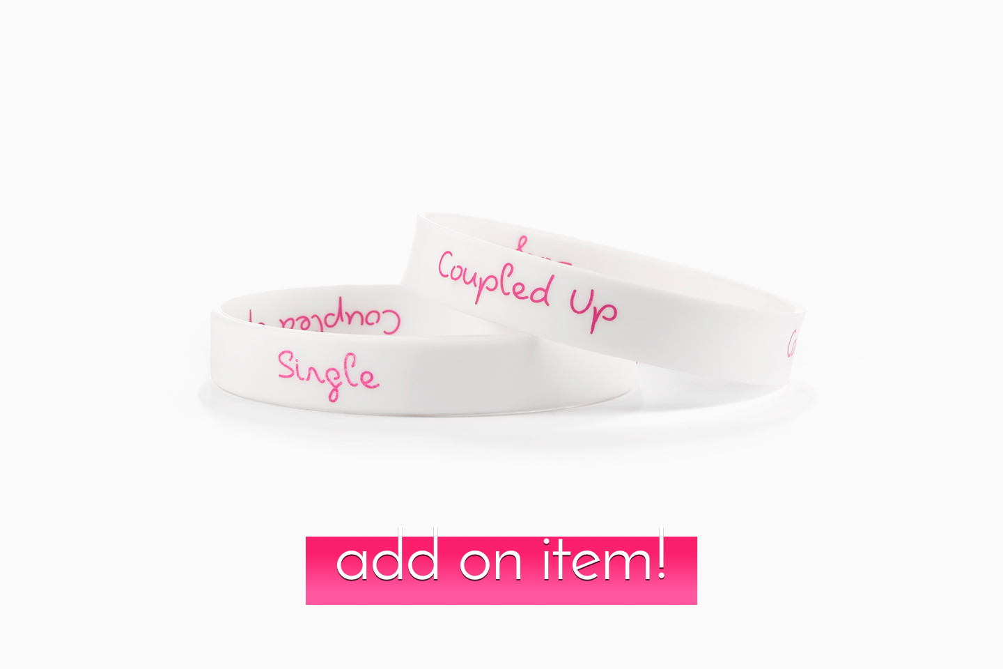 Official Love Island Reversible Wristband - Coupled Up/Single